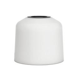 Nara Cone Glass Shade White Opal