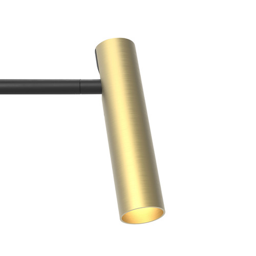 Leda Round Shade Matt Gold