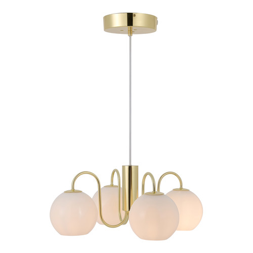 Franca Pendant Light Brass 4 x 40W
