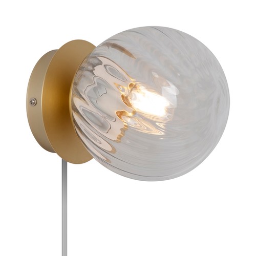 Chisell Wall Light Brass 25W