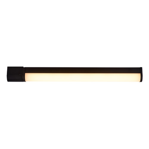 Malaika 68 Mirror Wall Light Black 15W