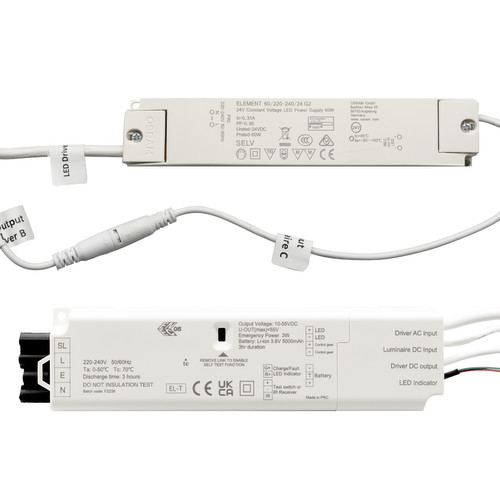 LED Emergency Conversion Remote Pack 24V 60W Maintained