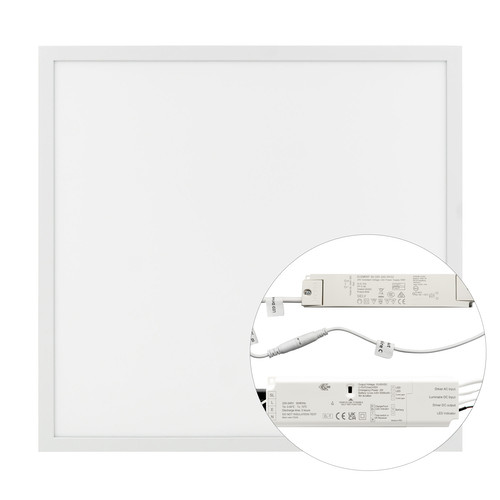 LED Panel 24V 600 x 600 mm Emergency Pack 3000K Warm White 40W