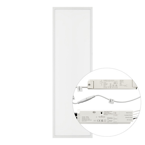 LED Panel 24V 1200 x 300 mm Emergency Pack 3000K Warm White 40W