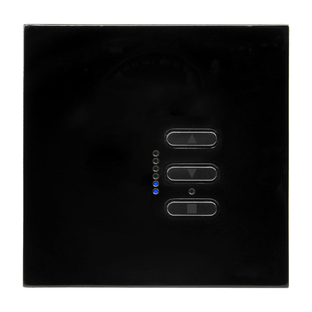 Wise Fusion Smart Dimmer Master Wired 1 Gang 240V Black 250W