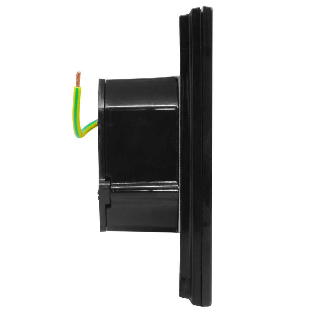 Wise Fusion Smart Dimmer Master Wired 1 Gang 240V Black 250W