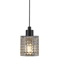 Hollywood Pendant Light Clear 60W