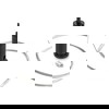 Ceiling Fastener Set Wire Suspension Black
