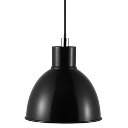 Pop Pendant Light Black 40W