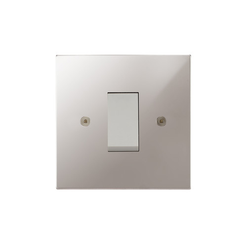 Horizon Square Cooker Switch 1 gang 45 amp Polished Stainless Steel