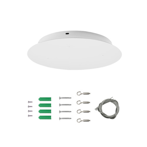 Round Suspension Base White