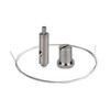 Celling Fastener Set  Wire Suspension Silver