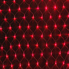 Extension 1-5 Set Sparkle Net, 84 Lights, (With Controller) Outdoor, 600mm x 2100mm, 24V Red Black Cable