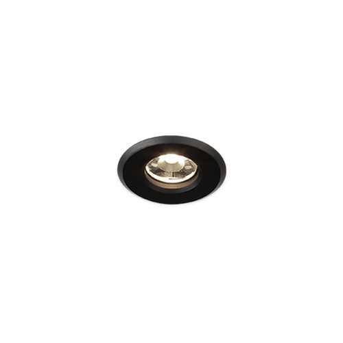 FLX Micro Downlight MCR 15° Beam Angle 24V 1.2W 2700K Warm White Black