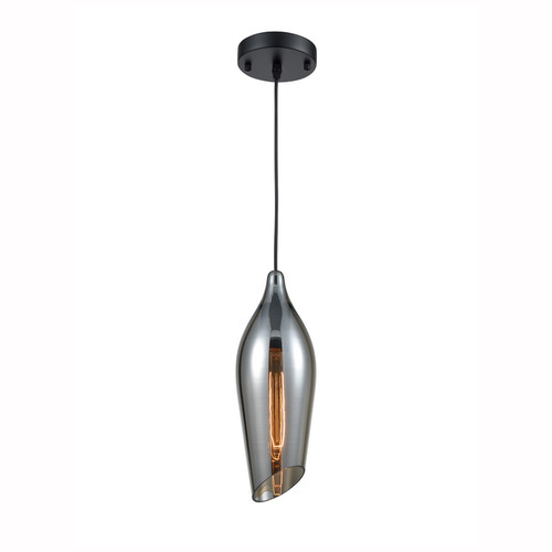 Taper Pendant Light PCH192 Smoked Black 15W