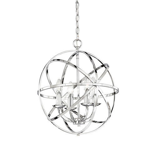 Zany 4 Pendant Light FL2280/4 Polished Chrome 40W