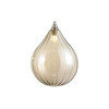 Perry 360 Large Glass Shade Amber 200mm