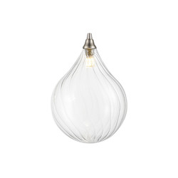 Perry 358 Large Glass Shade Clear 200mm
