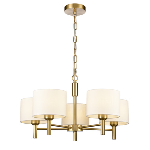 Barolo Pendant Light FL2471-5 Aged Brass 75W