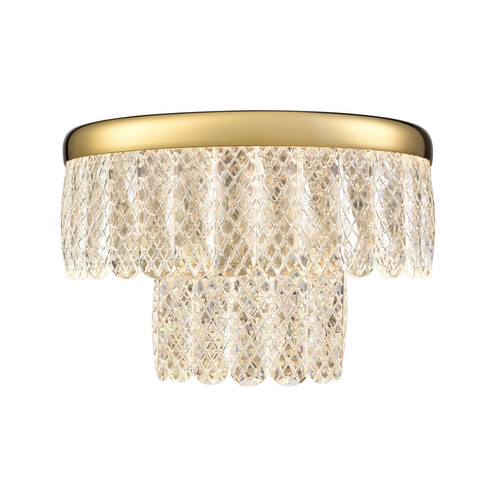 Victoria Double Tier Wall Light WB414 10W 3000K Warm White Gold