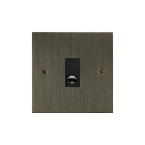 Horizon Square Socket 1 gang flex outlet Jordan Bronze
