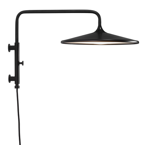 Balance Wall Light Black 2700K Warm White