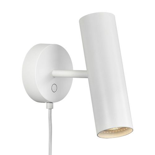 MIB Adjustable Bedside Wall Light 8W White