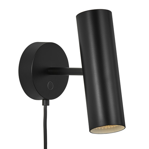 MIB Adjustable Bedside Wall Light 8W Black