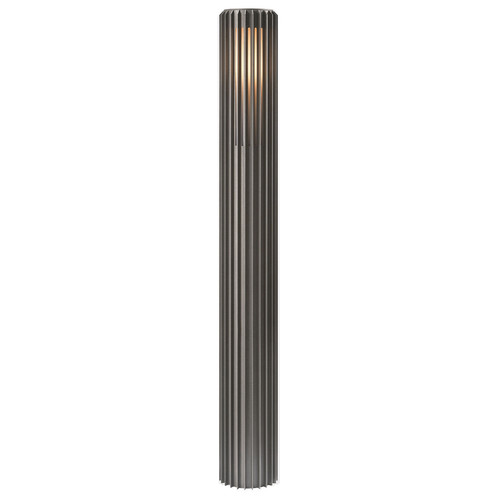 Aludra 95 Bollard Seaside Outdoor Garden Light 15W Anthracite