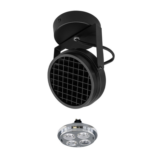 Express Optic 4° CRI92 Spotlight 240V Black 15W 2700K Warm White