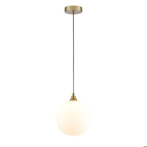 Galaxy 150 Opal Glass Pendant Light PCH424-367 Brass / Opal 5W