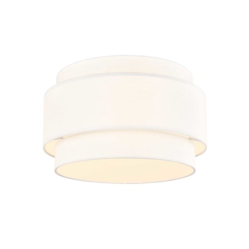 Melissa 400 Double Tier Flush Ceiling Light CF5812 Cream 4x15W