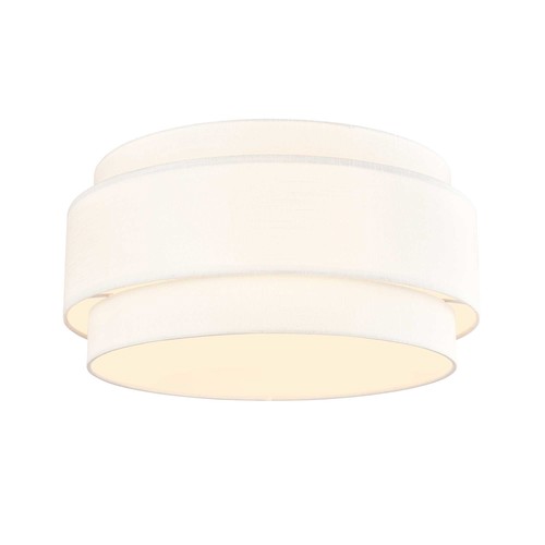 Melissa 500 Double Tier Flush Ceiling Light CF5813 Cream 6x15W