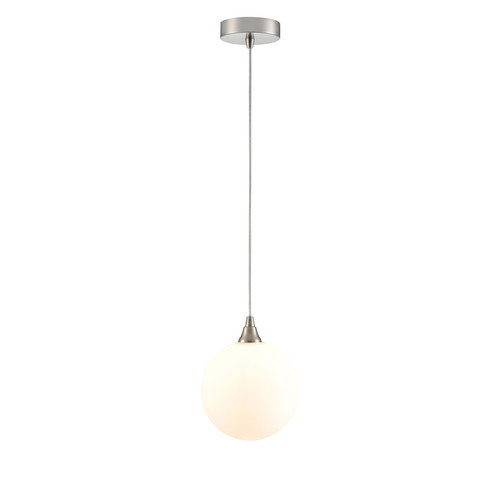Galaxy 150 Opal Glass Pendant Light PCH244-367 Nickel / Opal 5W