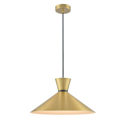 Happy Pendant Light PCH433 15W Satin Brass