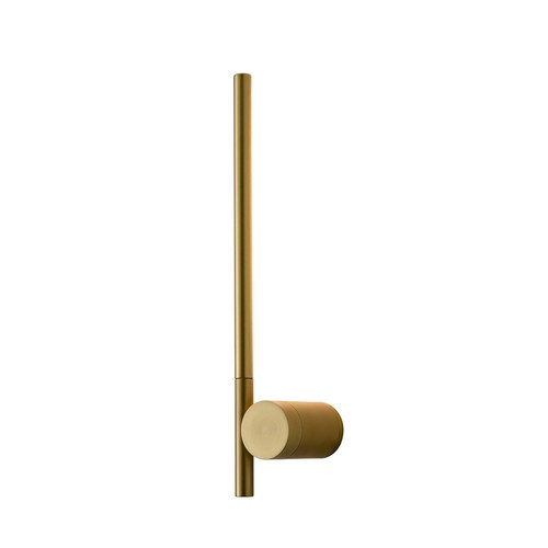 Fabula Backlit Slim LED Wall Light WB429 Satin Brass 6W 3000K Warm White