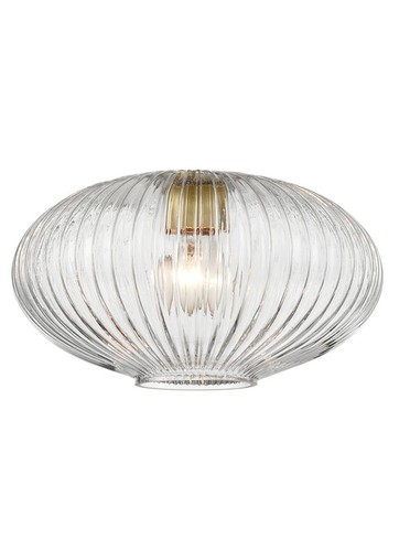 Mezcla 300 Clear Glass Shade Clear 300mm