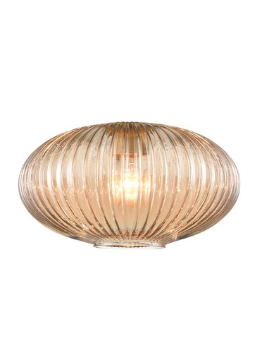 Mezcla 300 Amber Glass Shade Amber 300mm