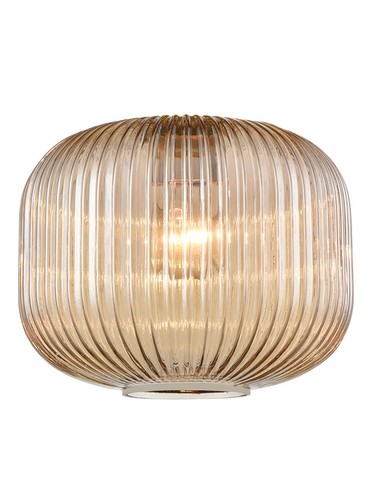 Mezcla 250 Amber Glass Shade Amber 250mm