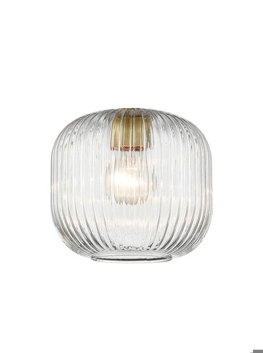 Mezcla 200 Clear Glass Shade Clear 200mm