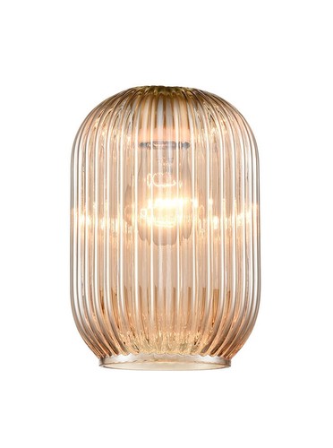 Mezcla 150 Amber Glass Shade Amber 150mm