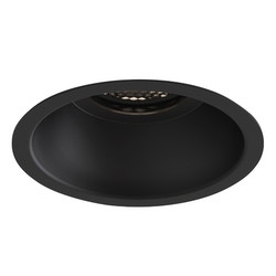 Minima Slimline IP65 Anti-Glare Fire-Rated Downlight 240V 6W Black