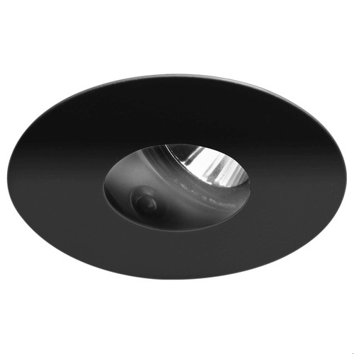 Invisible Adjustable Fire Rated Round Bathroom Downlight IP55 GU10 240V 50W Black