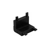 Laser Ultra Slim Magnetic Track 'L' Vertical Corner Joint 48V Black