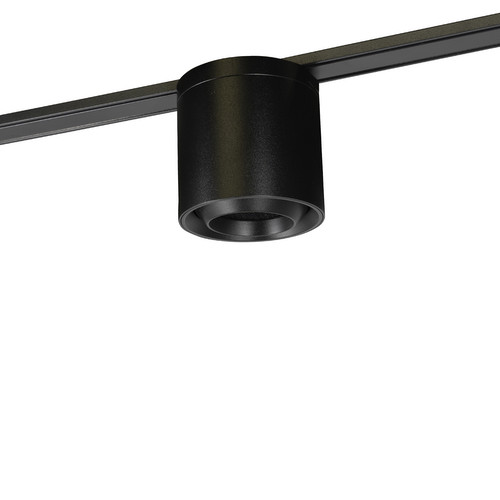 Laser Ultra Slim Magnetic Track LED Adjustable Dimmable Can Downlight 48V Black 6W 3000K Warm White