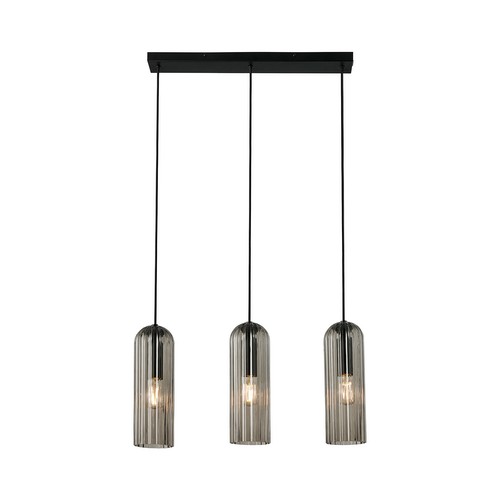 Miella Pendant Light Black 3 x 25W