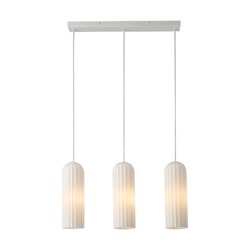 Miella Pendant Light White 3 x 25W