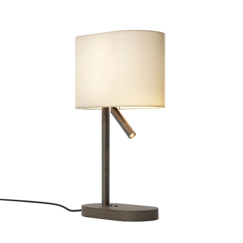 Venn Table Reader Light Bronze 12W + 3.3W 2700K