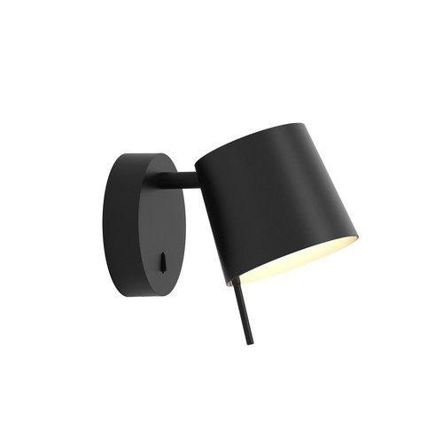 Miura Wall Light Body (Shade Required) Matt Black 7.5W