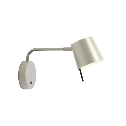 Miura Swing Arm Wall Light Body (Shade Required) Matt Nickel 7.5W